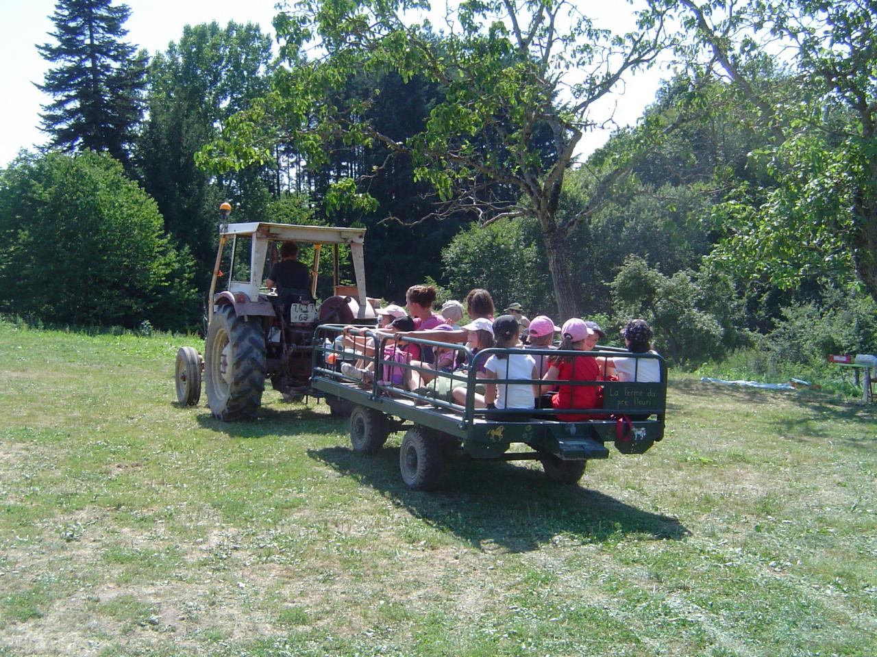 Balade en tracteur