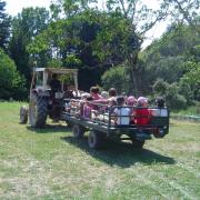 Balade en tracteur